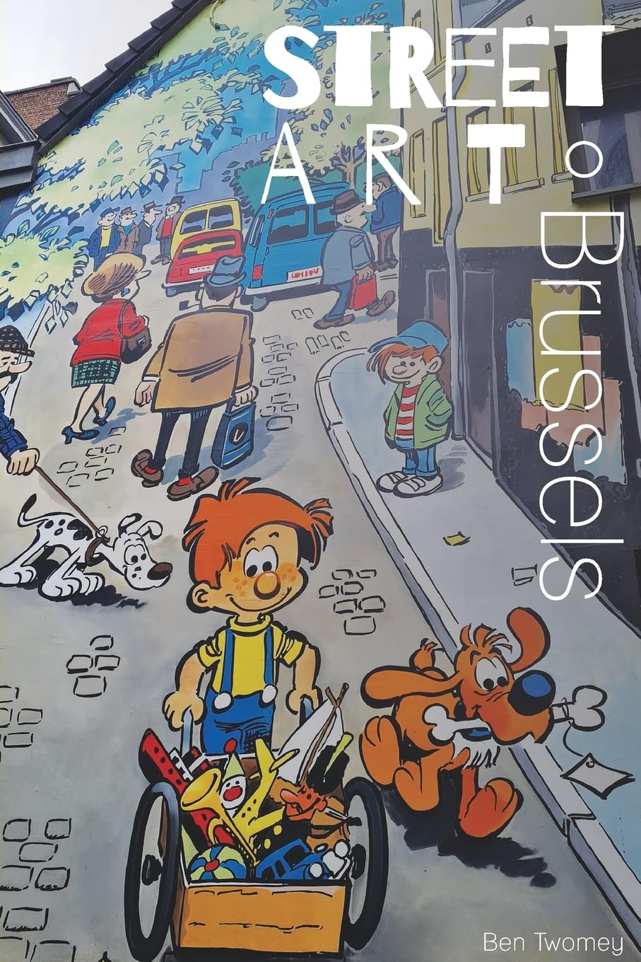 Street art Brussels toile urbaine contemporaine salon