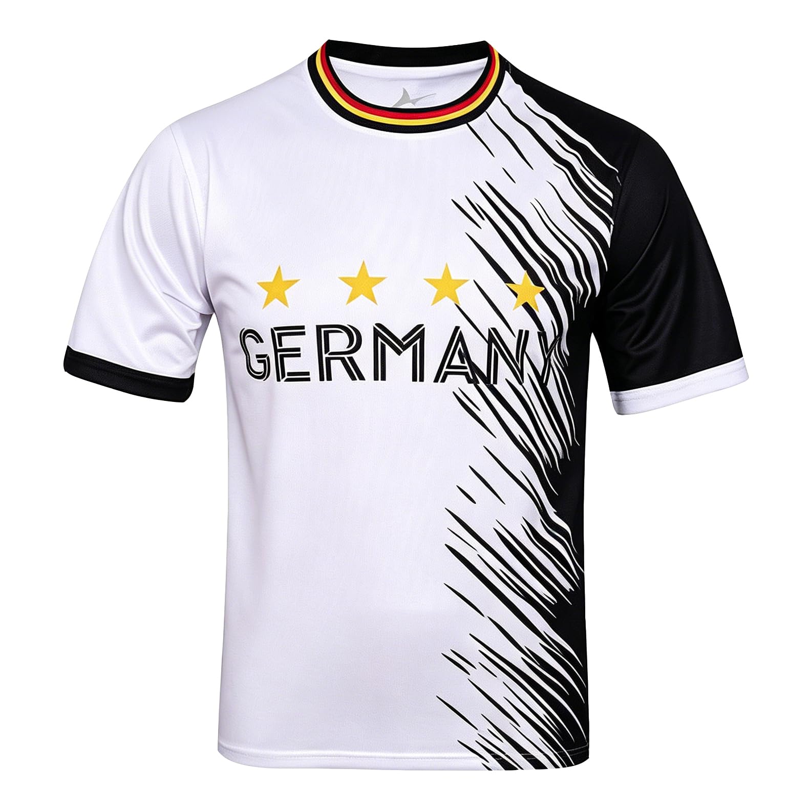 2026 Football Cup T Shirts Soccer Fans 48 National Teams Sport Casual National Flag Printing Short Sleeve Mens Womens Training Stretch Breathable Quick Dry Tee Shirt Germany M — image 1