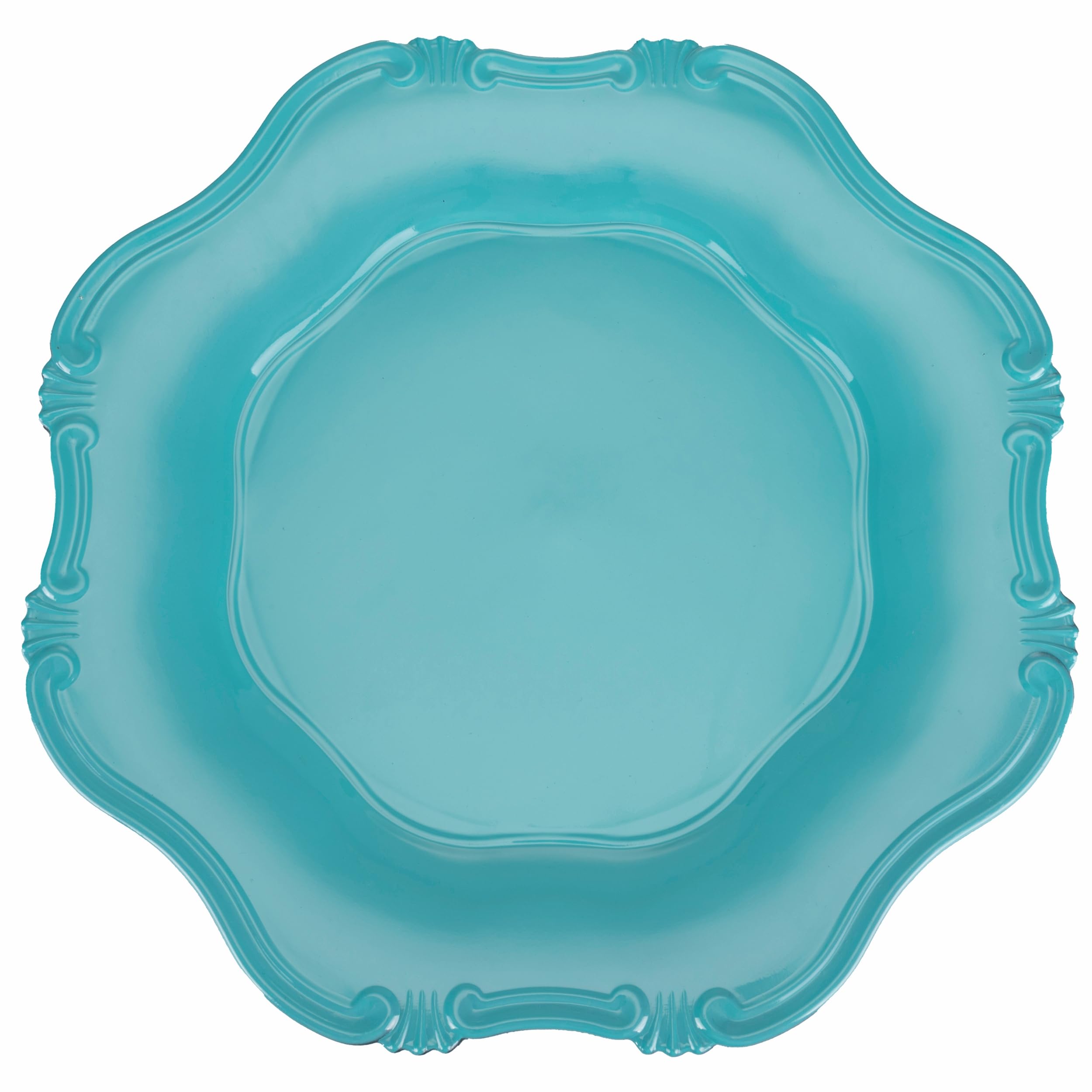 Set 4 Sottopiatto Ø 33 cm in plastica PP, Shades of Ocean