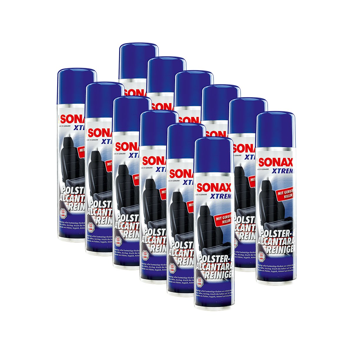 SONAX Polsterreiniger Alcantarareiniger Polsterpflege Xtreme 400 Ml 12X