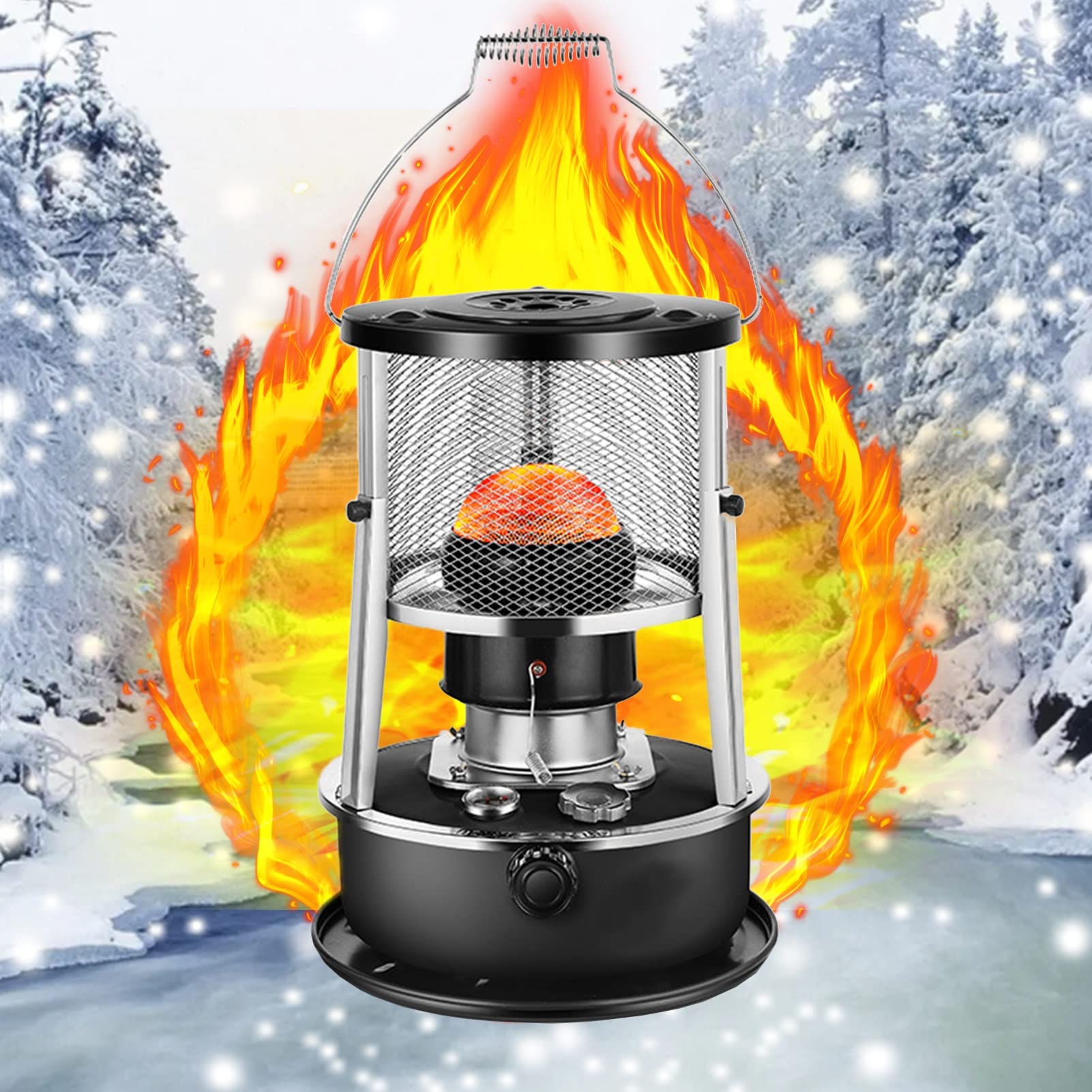 Amazon.com: GUAWJRZDP Kerosene Oil Heater,Non Electric Heaters