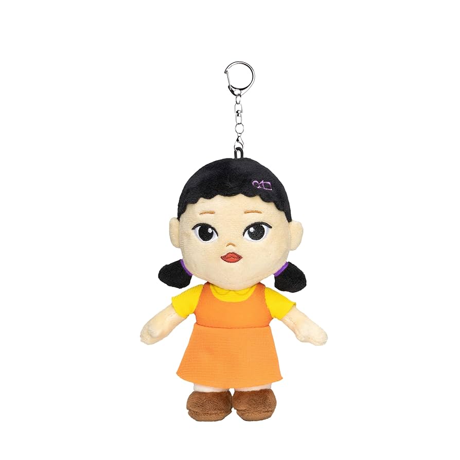 レア　新品ヨンヒXチュンシク着せ替えビッグぬいぐるみ　イカゲーム 未使用新品】ヨンヒXチュンシク 着せ替えビッグぬいぐるみ イカ