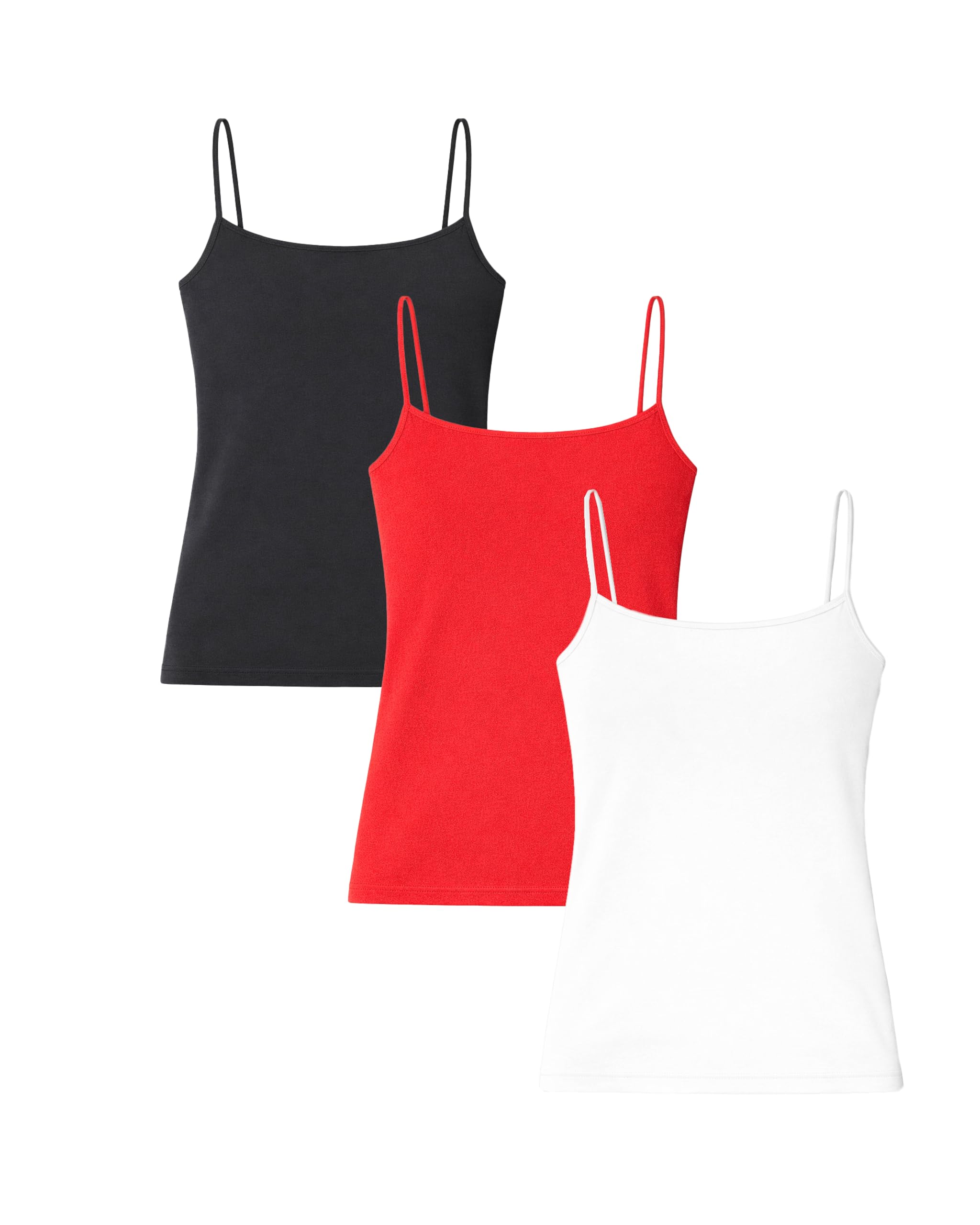 Risalti Unterhemden Mädchen Spaghetti Microfaser 3 STK - Top Mädchen, Tops Für Mädchen, Unterhemd Mädchen, Tops Mädchen, Unterwäsche Für Mädchen Nahtlose, Armbänder Gratis - Made in Italy