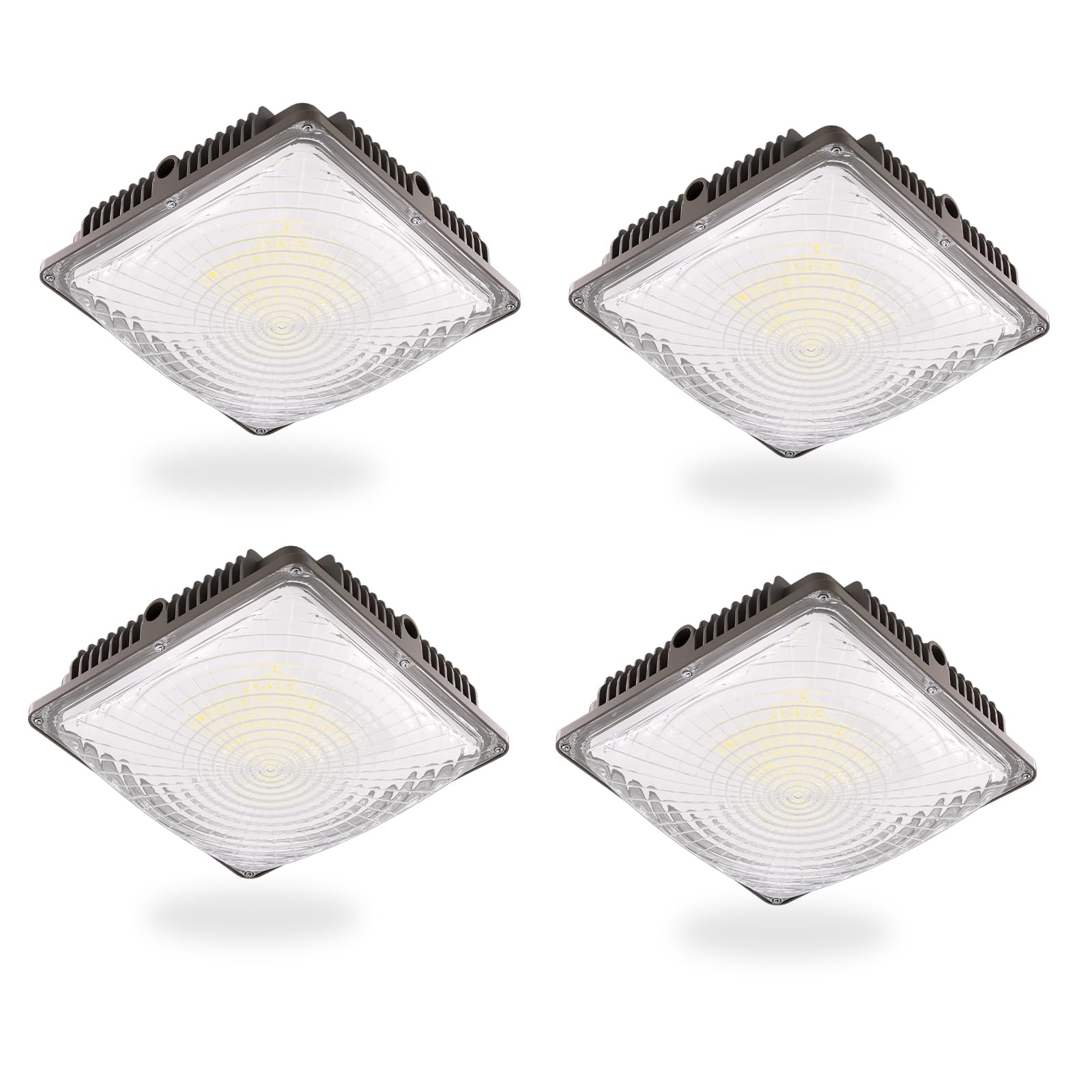 G GJIA 120W LED Canopy Light for Gas Station Light, 18000lm 0-10V Dimmable 5000K LED Cano…