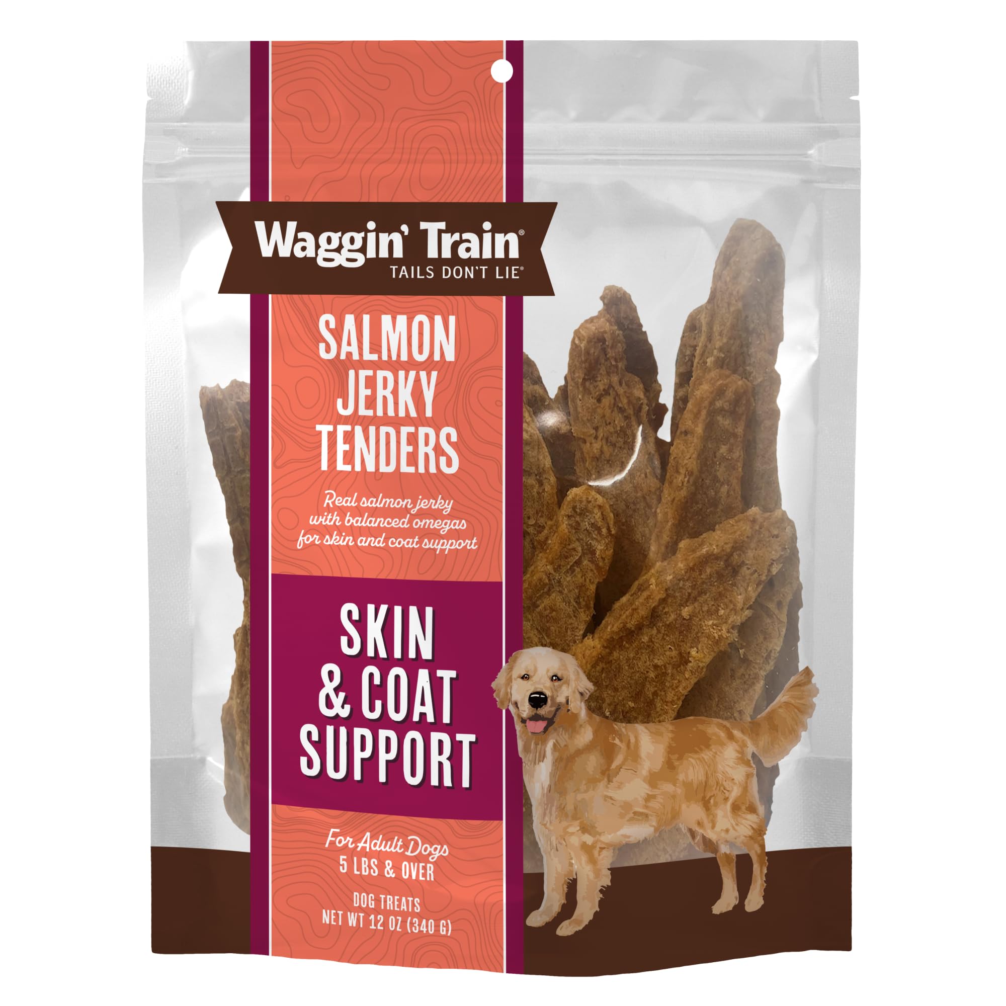 Waggin' Train Salmon Jerky