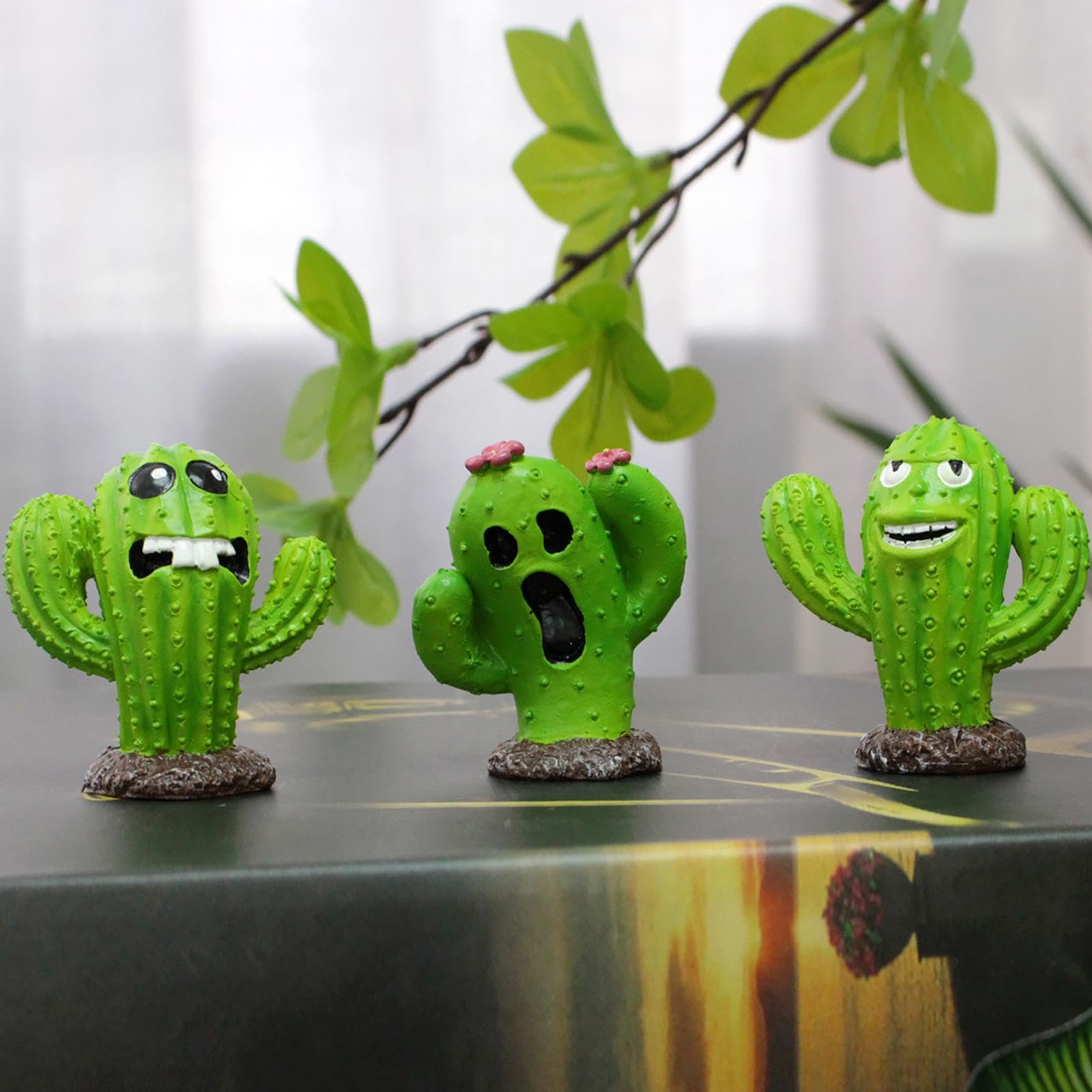 3 Stuks Simulatie Cactus Tafel Decor Nep Decoraties Voor