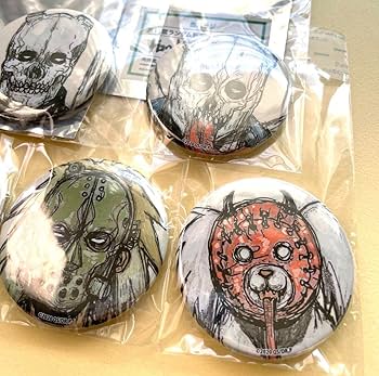 Amazon | ドロヘドロ きゃらどり 缶バッジ 5個セット | バッジ