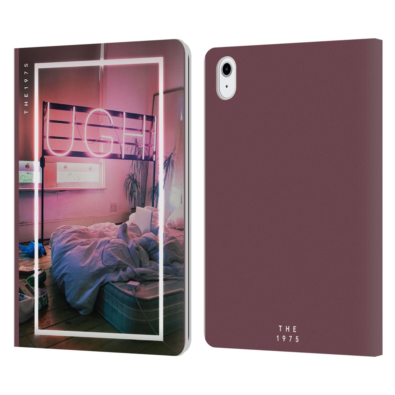 Funda iPad Air 2022 antirrayas con soporte tipo libro de canciones de The 1975 7
