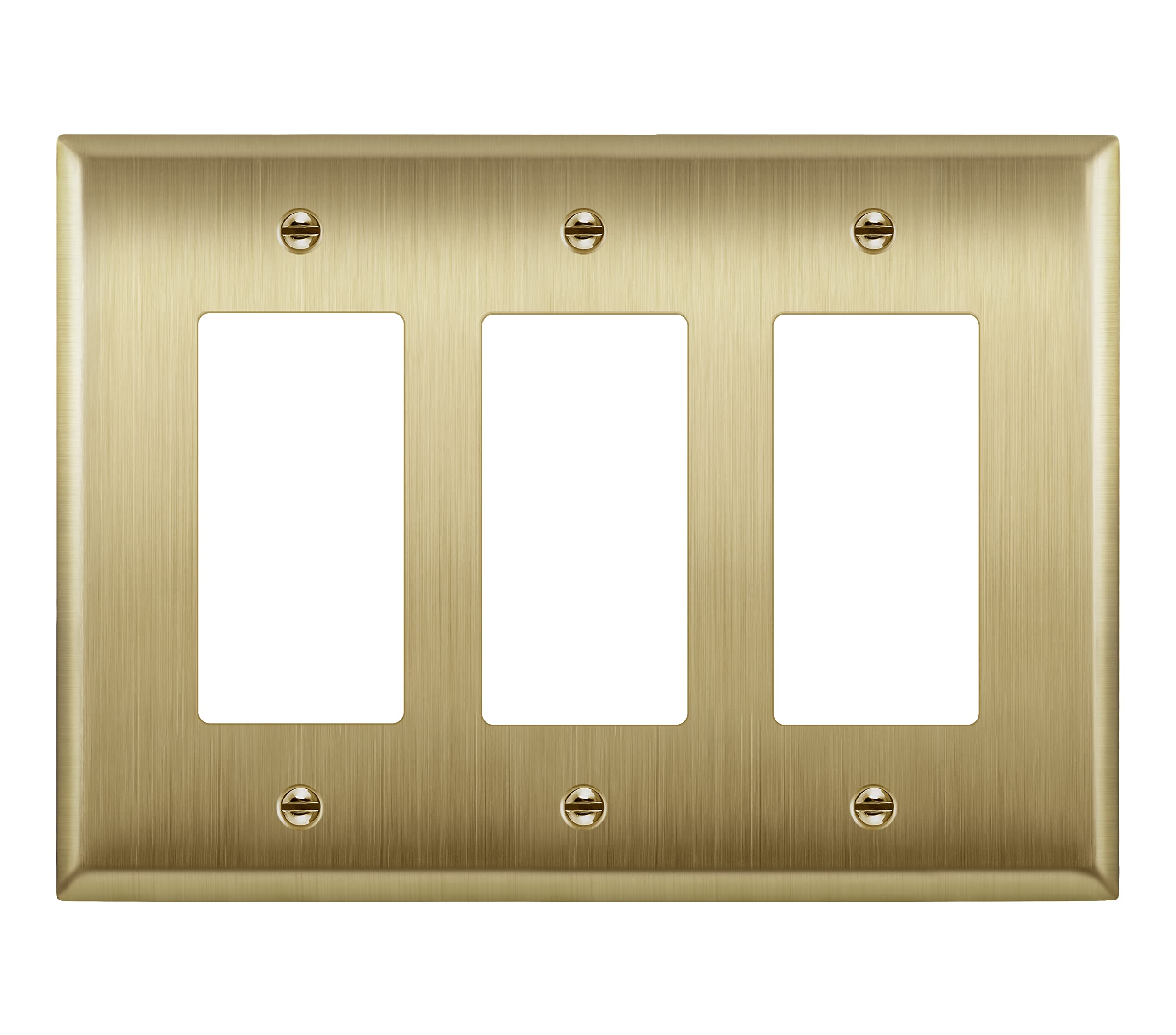 LIDER Decorator Switch or Receptacle Metal Wall Plate