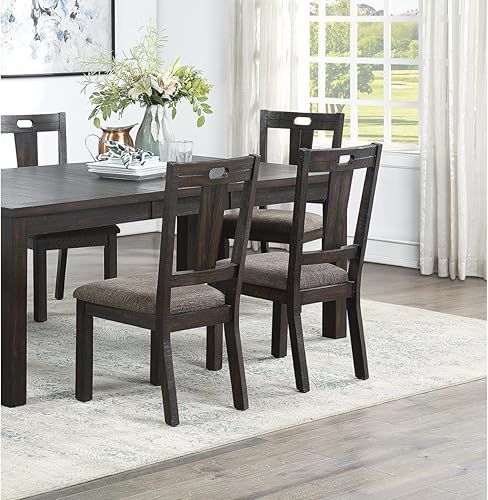 Miniatura 5 de Sillas de madera del diseño elegante simple Comedor 2pcs Sillas Asientos del amortiguador