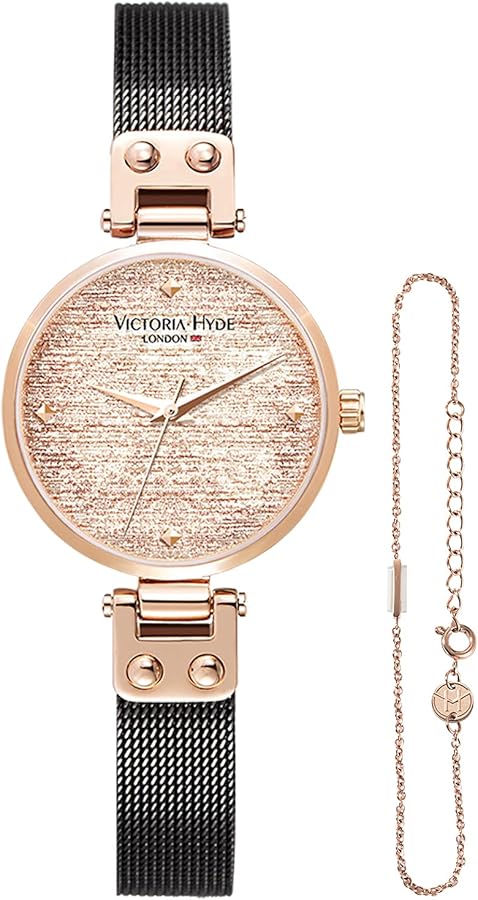 H*O様 時計ブレスレットセット フラワーローズゴールド レディース腕時計 ブレスレットセット - メルカリ