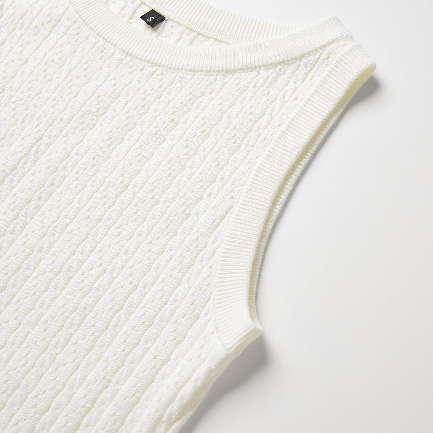 Arach&Cloz Women's Wool Blend Sweaters Non See Through All-Season Business Casual Tank 2026 - Image 6