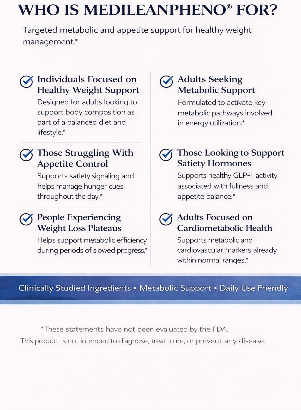 MediLeanPheno – Weight Management & Metabolism Boost – Reduce Appetite and Cravings for Clinically Proven Weight Loss – Fat Burner – No Side Effects – 30 Servings - Image 9