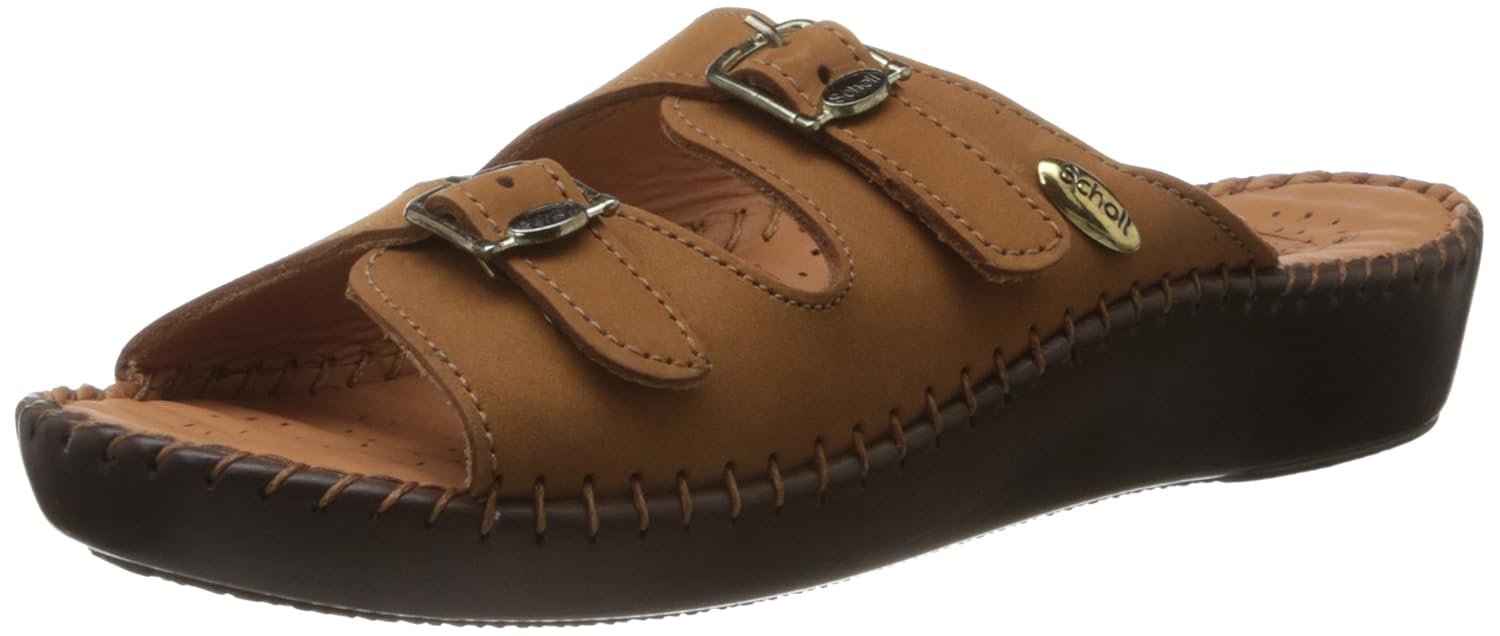 Scholl Women’s Leather Slippers