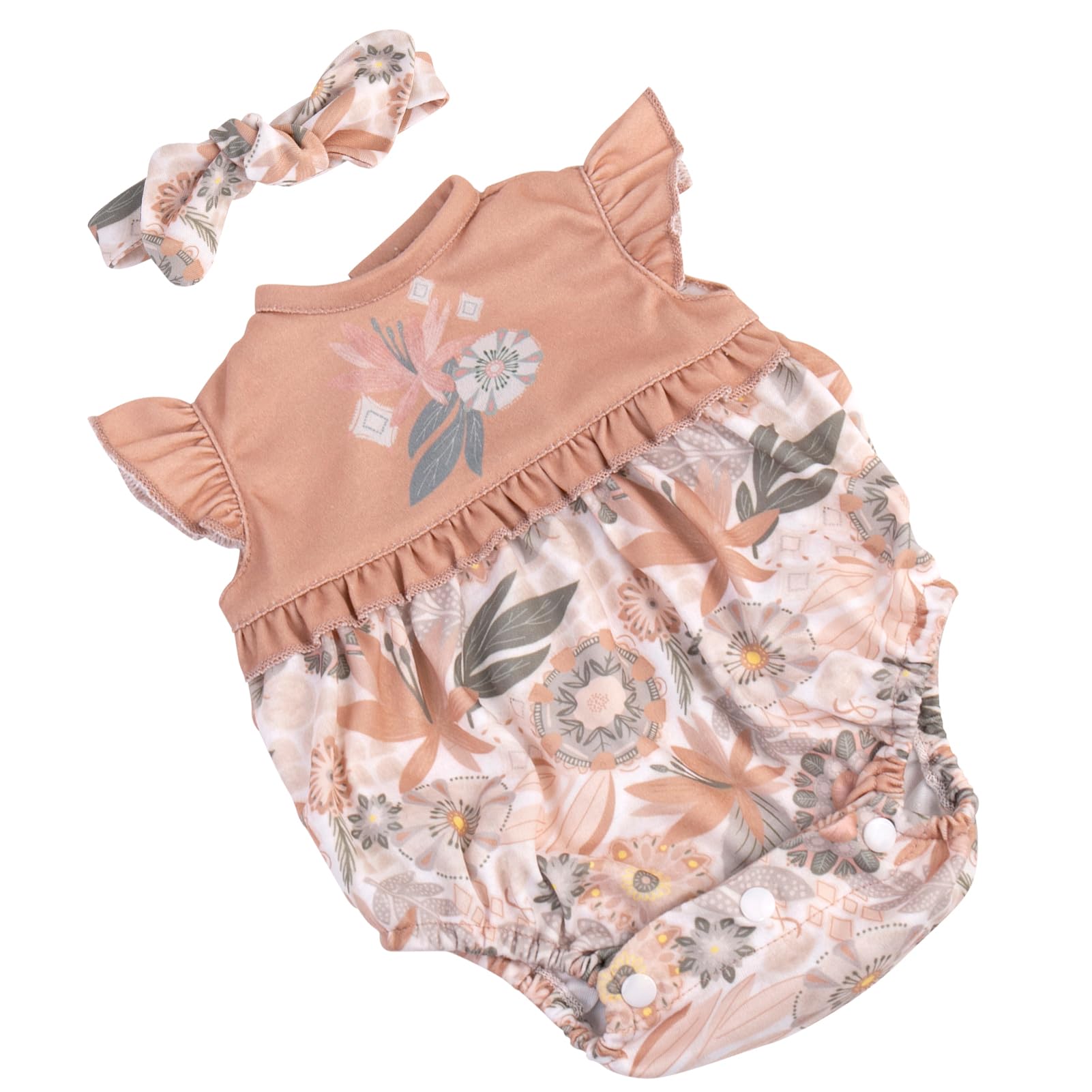 Amazon.com: Aori Reborn Baby Dolls Clothes 20 inch Floral Printed