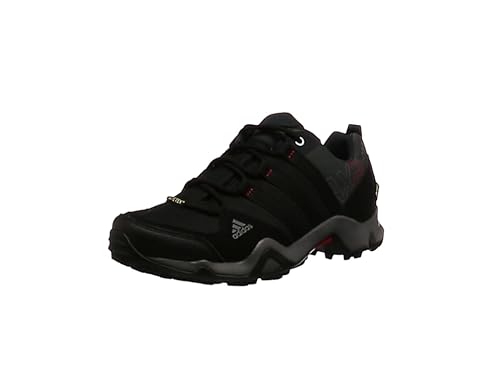 Amazon アディダス トレッキングシューズ Ax2 Gore Tex メンズ イーキューティーブルーs16 コアブラック オレンジ 33 0 33cm ハイキング トレッキングシューズ