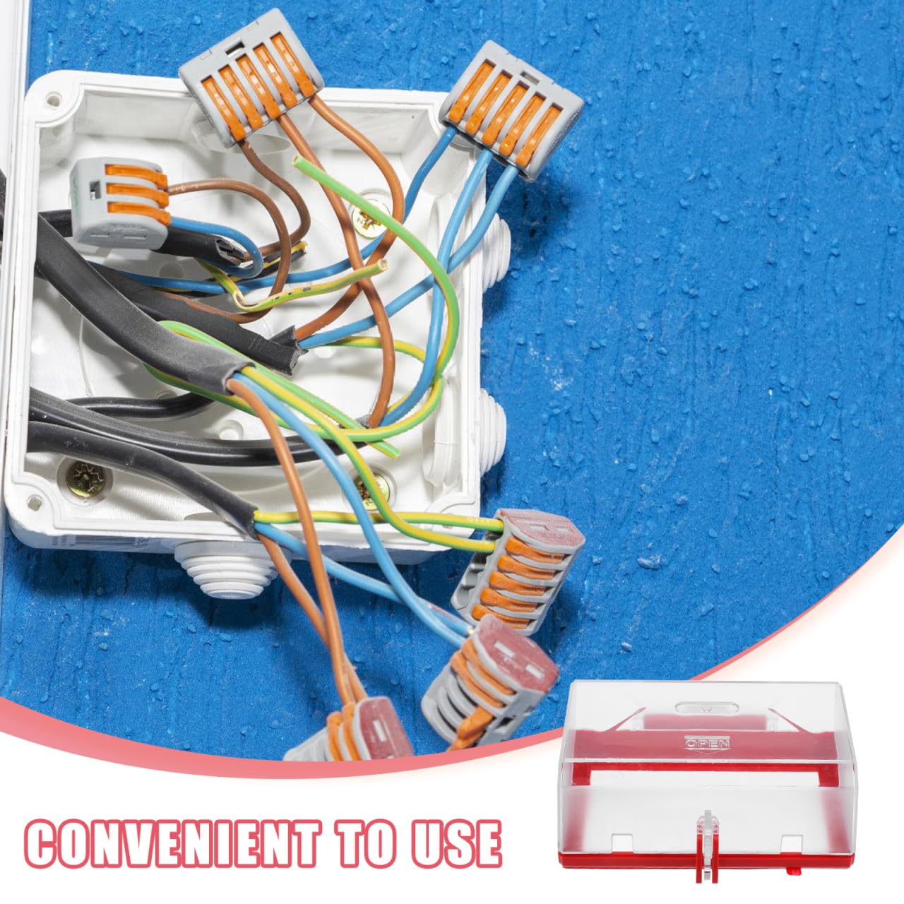 Not-Aus-Tastenabdeckung Transparente Drucktaster-Schutzabdeckung Aus Robustem Kunststoff 6.18X3.74X2.56In Sicherer Schalterabdeckung FüR Elektrische GeräTe Einfache Montage