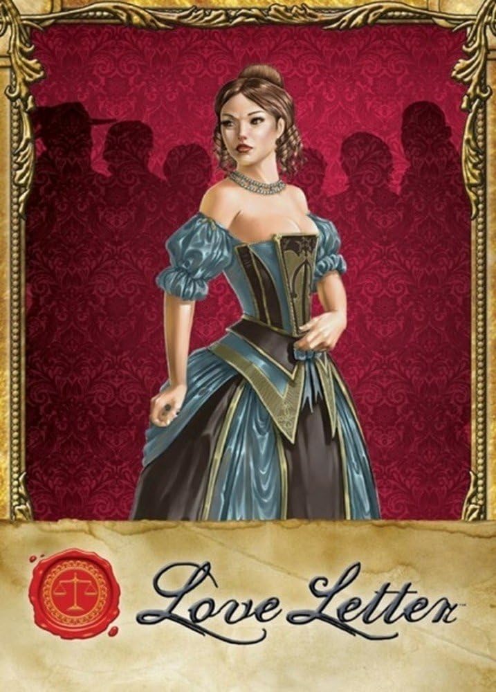 Love Letter Card Game - Prove Your Worth to the Princess! Deduction and Player Elimination Strategy Game for Kids and Adults, Ages 10+, 2-6 Players, 20 Minute Playtime, Made by Z-Man Games