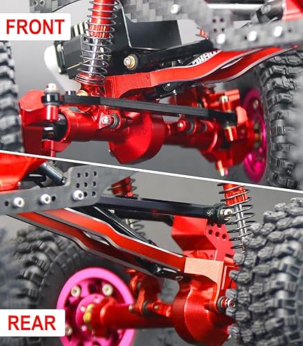 Miniatura 2 de McCue - Enlaces de mantis rezando a control remoto, enlaces de alta liquidación para Axial 124 SCX24 C10 JLU Bronco RC Crawler piezas de
