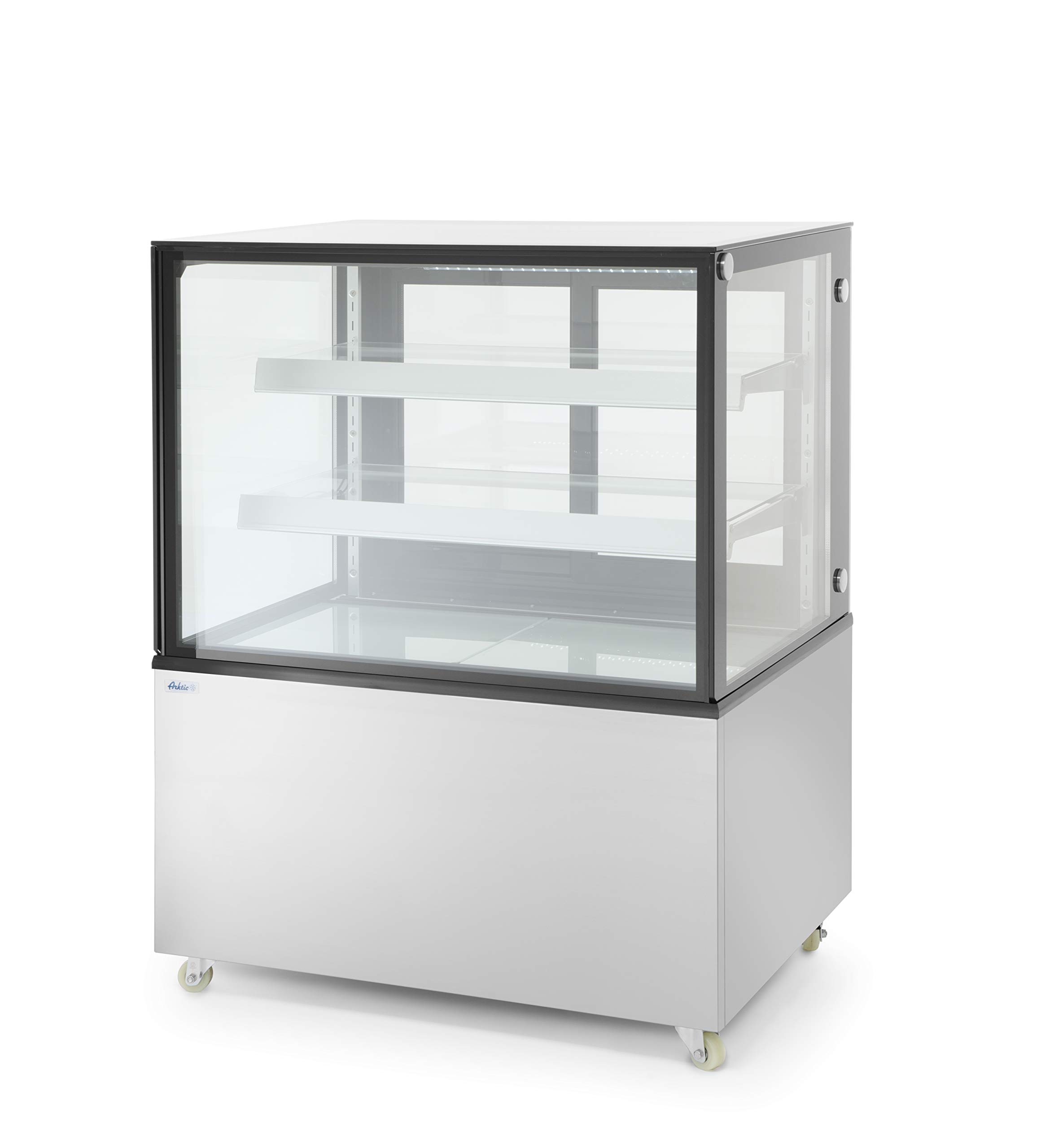 HENDI Vitrinas expositoras refrigeradas con 2 baldas - 300 L - 230V / 480W - 915x675x(H)1210 mm