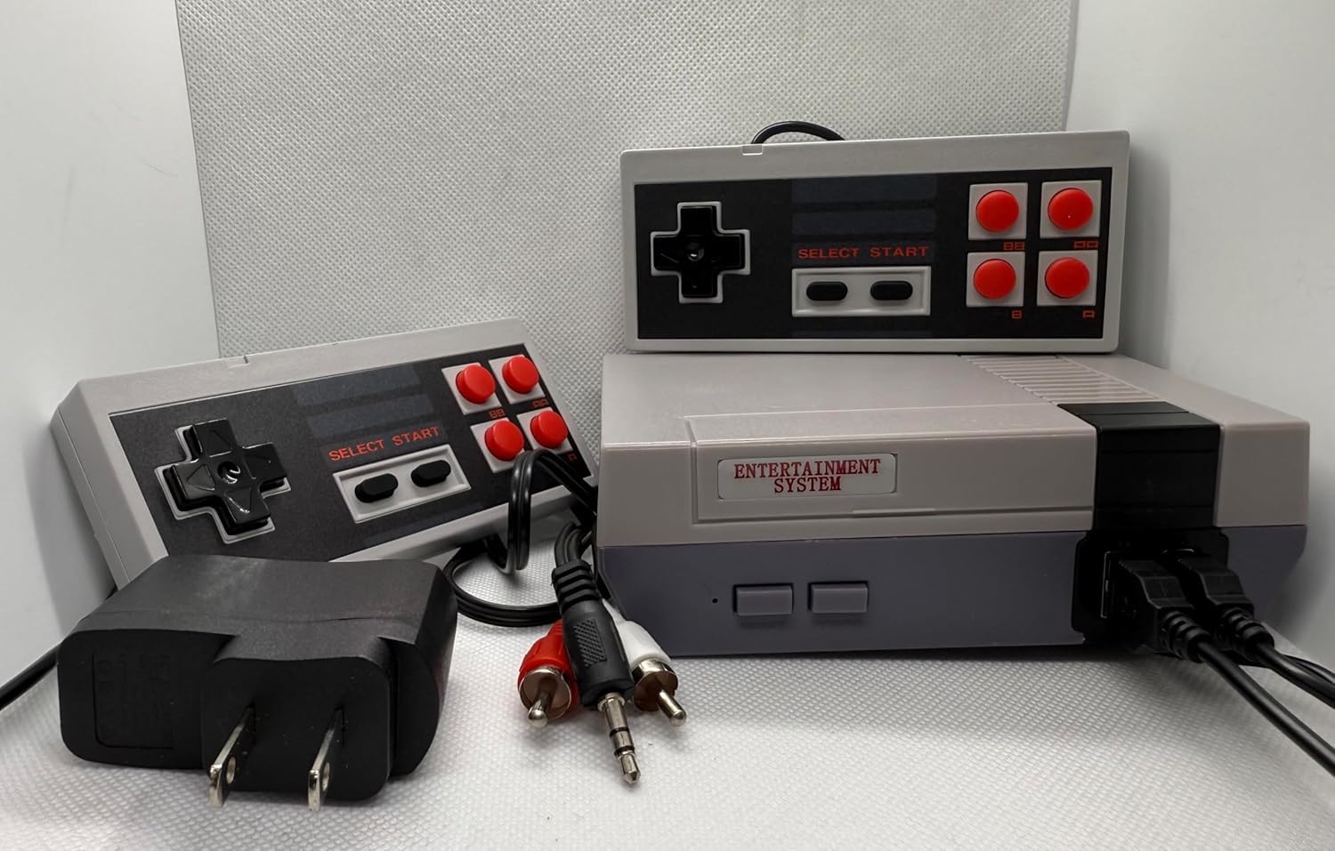 Neww Game Console Classic Mini Video Game Console Built-in 620 Classic Games, AV Output and Dual Game Controllers