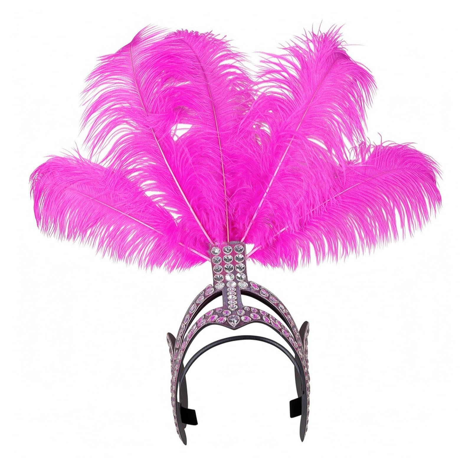 corativa a Mano Corona Plegable con Plumas table para Halloween, Bodas, Rojo