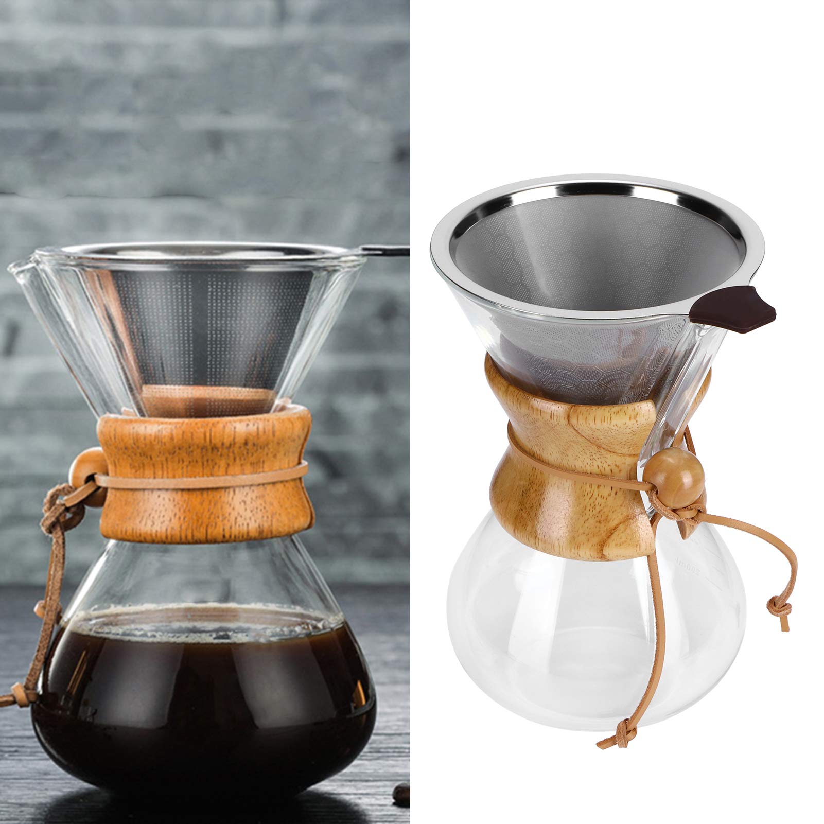 Cryfokt High Temperature Resistant Coffee Maker for Perfect Drip Coffee