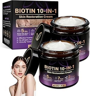Biotin 10 en 1 crema restauradora de piel, cr...