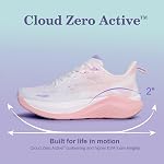 Hawkwell Cloud Zero Coussin actif Respirant Tennis Mode Marche Sneakers Gym Chaussures de travail médical pour femme