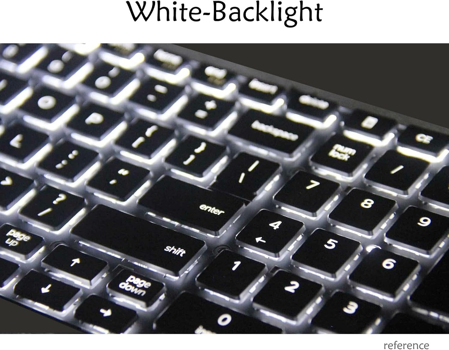 Laptop Replacement Keyboard for Dell Latitude 5500 5501 5510 5511 P80F Backlit, with Pointer, No Palmrest Cover (US English Layout, New)