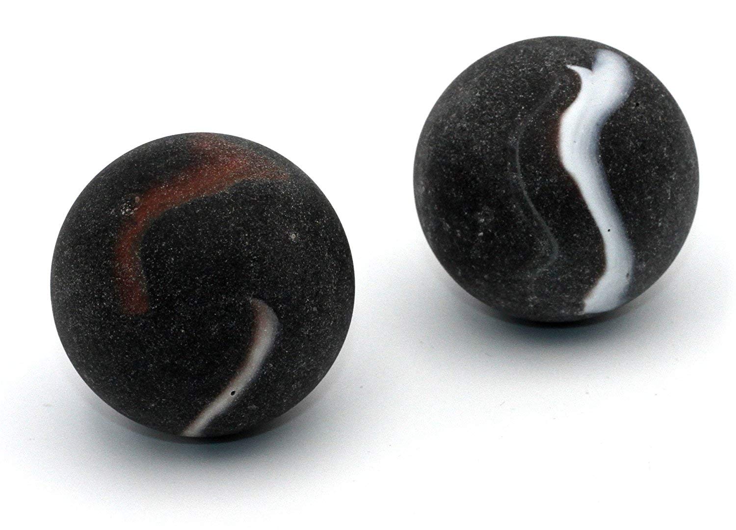 Set de 2 Billes en Verre Mercure - 43 mm par MesBilles