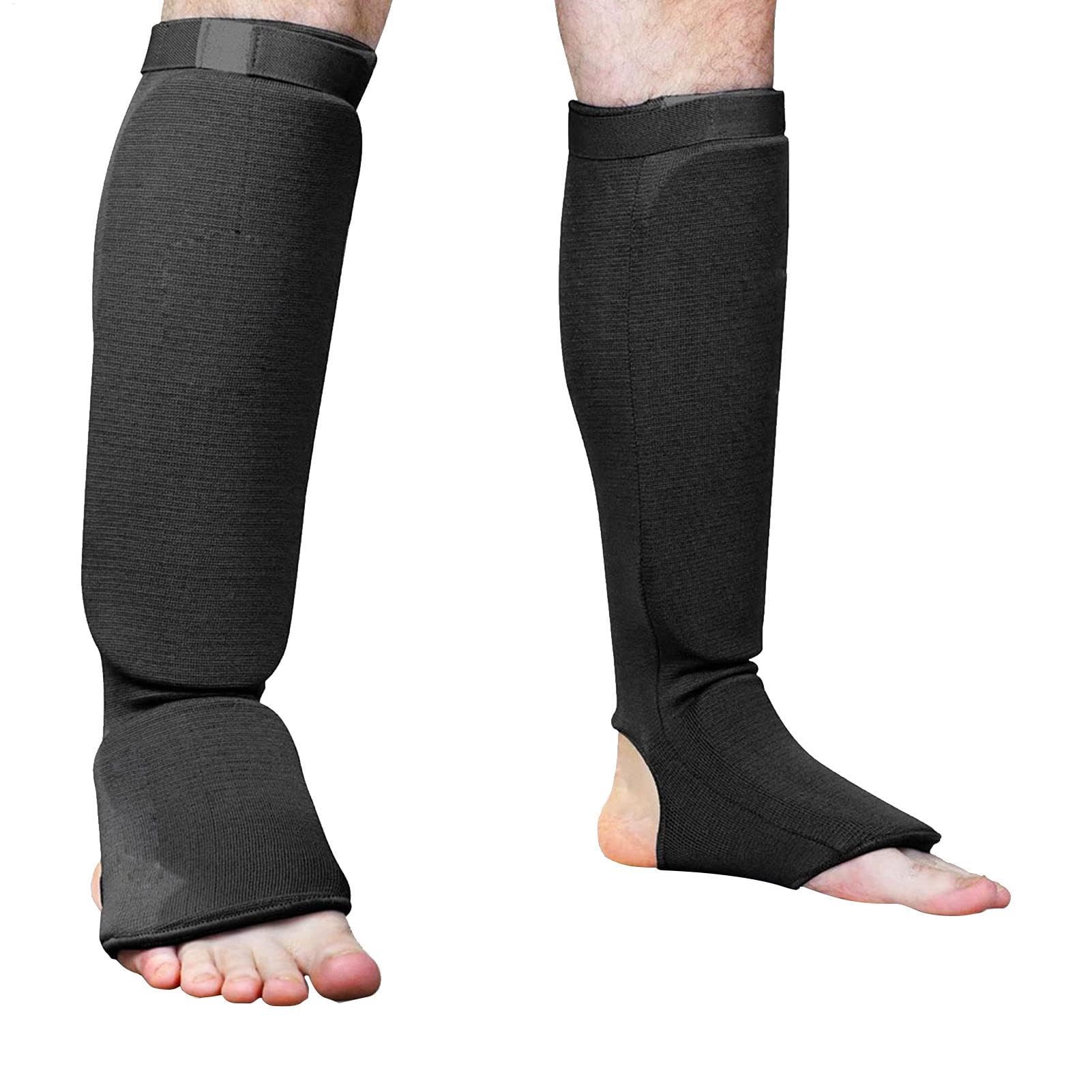 Kickboxing Shin Guards, Instep Protection For MMA, Leg Instep Protection Pads, Sports Shin Guards, Kickboxing MMA Muay Thai Protective Shin Pad Leg Guards For Adults
