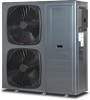 SMETA 16 KW Pompe à Chaleur Air Eau, R290 Pompe à Chaleur Maison MultifréQuence, ContrôLe Intelligent Wifi, Fonction Triple - Refroidissement, Chauffage et Eau Chaude, Mode Silencieux, A+++