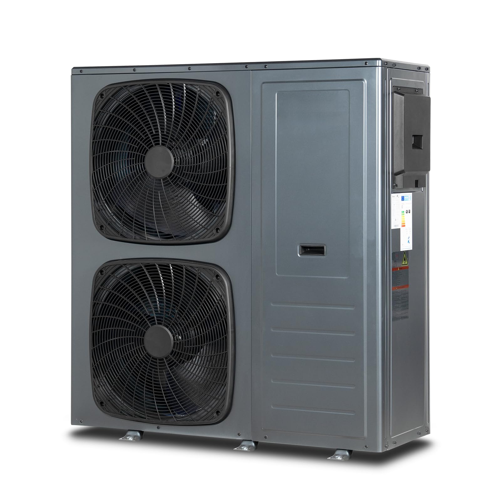 SMETA 16 KW Pompe à Chaleur Air Eau, R290, Monobloc, Pompe à Chaleur Maison MultifréQuence, ContrôLe Intelligent Wifi, Fonction Triple - Refroidissement, Chauffage et Eau Chaude, Mode Silencieux, A+++
