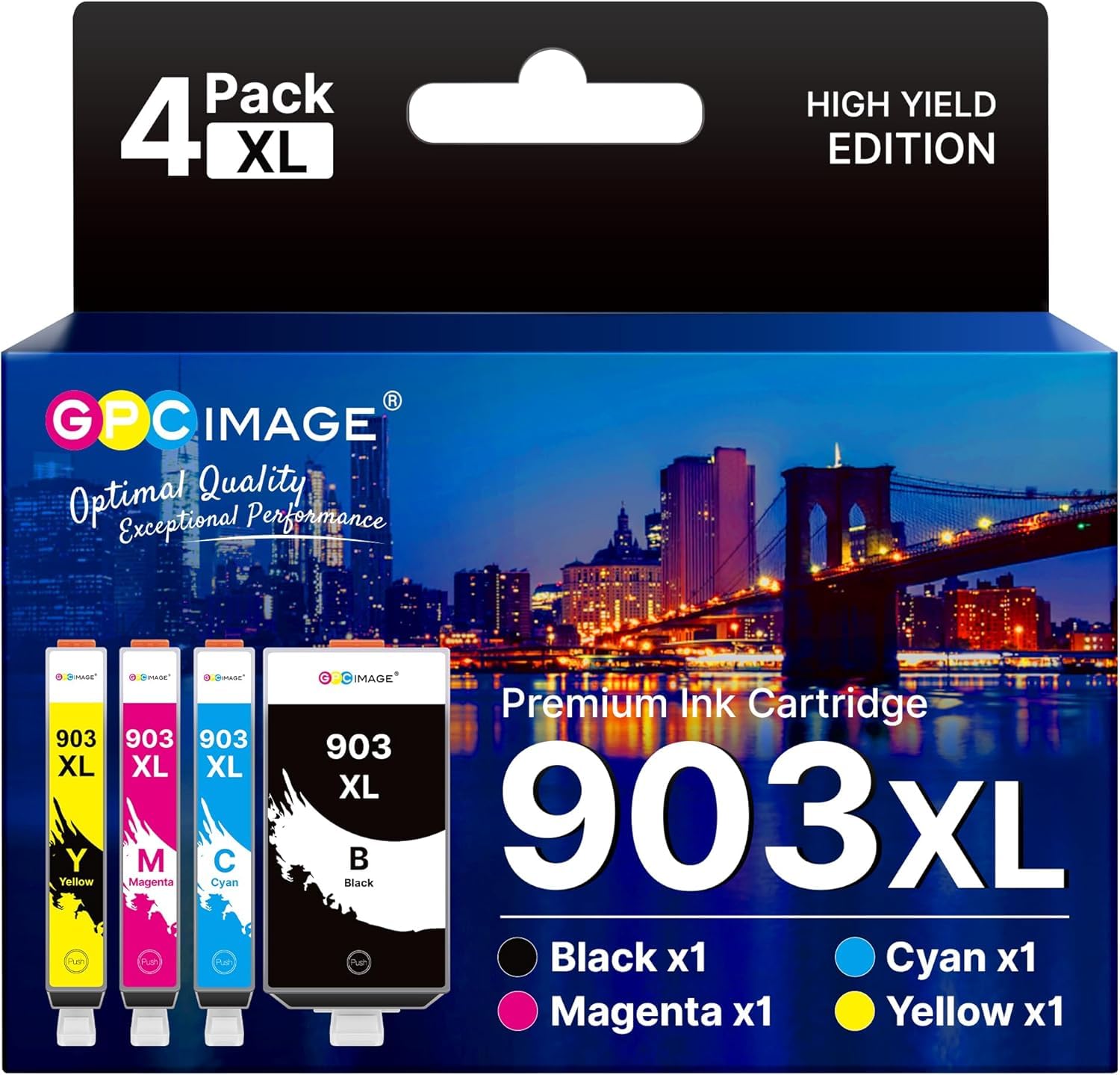 GPC IMAGE 530 531 XXL TS8750 Patronen Kompatible für Canon PIXMA TS8750 BK für Canon PIXMA TS8751 WH TS8550 TS8551 Druckerpatronen PGI530 CLI531 (6er-Pack, Grau PGBK Schwarz Cyan Magenta Gelb)