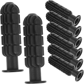 WOONEKY 8-Pack Replaceable Foosball Handles for Table Soccer Sturdy Football Grip Parts Convenient Grip Accessories for Boys and Girls Foosball Tables