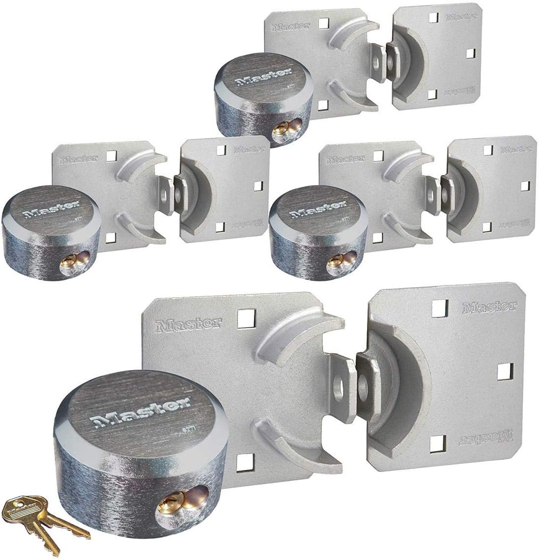 Master Lock Hasp/Hidden Shackle Keyed Alike Padlocks 770-6271KA-2 - Automotive Security Devices - 