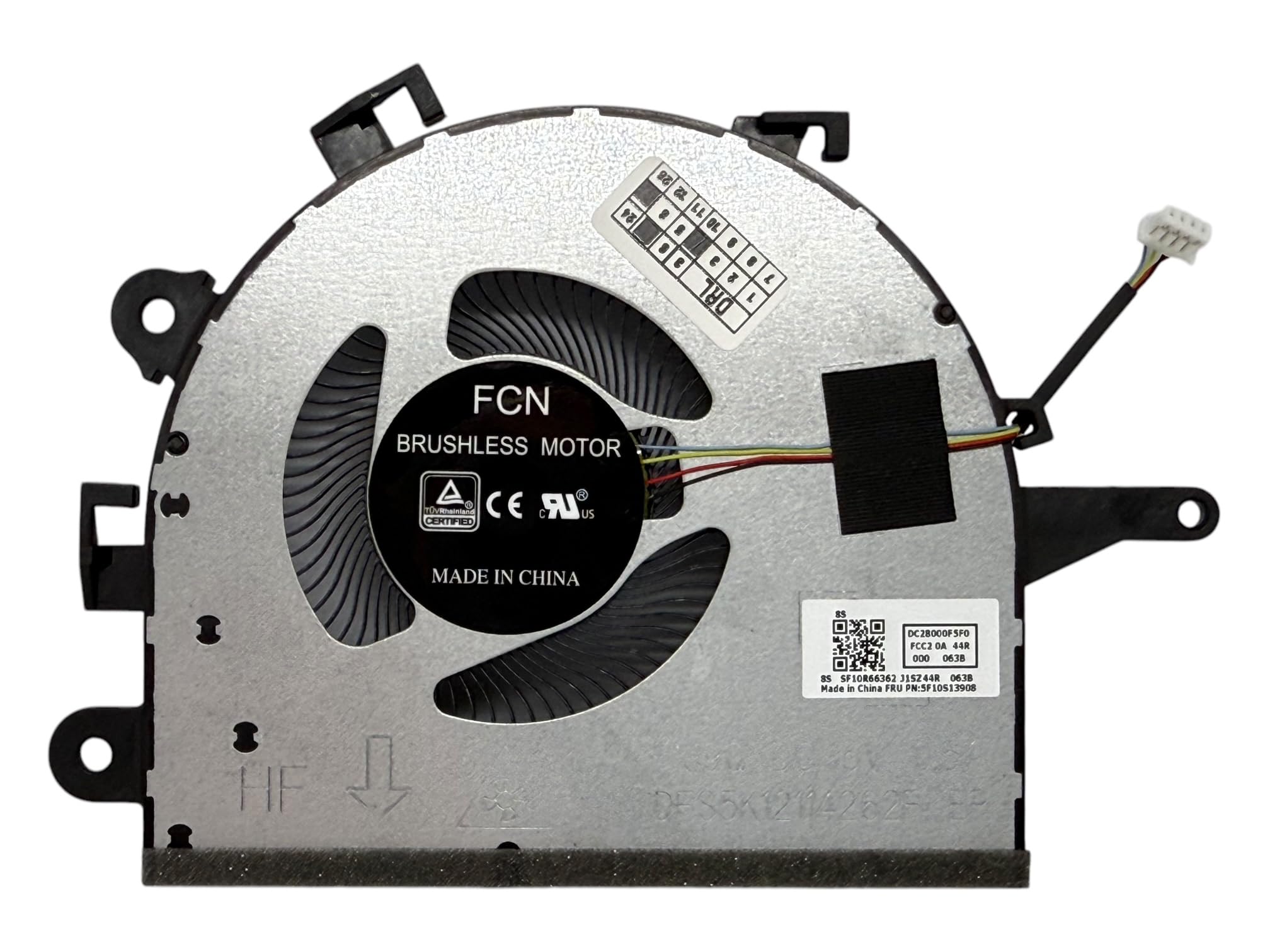 CPU-Lüfter für Lenovo V17-IIL, IdeaPad 3-17ADA05, 3-17IIL05, NP: DFS5K12114262F, FM9Q DC28000F5F0, 5F10S13908