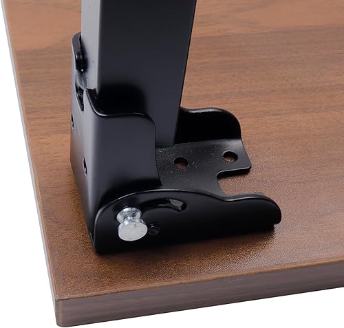 Miniatura 6 de Antrader Patas plegables para mesa, patas de muebles resistentes de 12 pulgadas, patas de repuesto plegables para camamesa con tornillos de montaje,