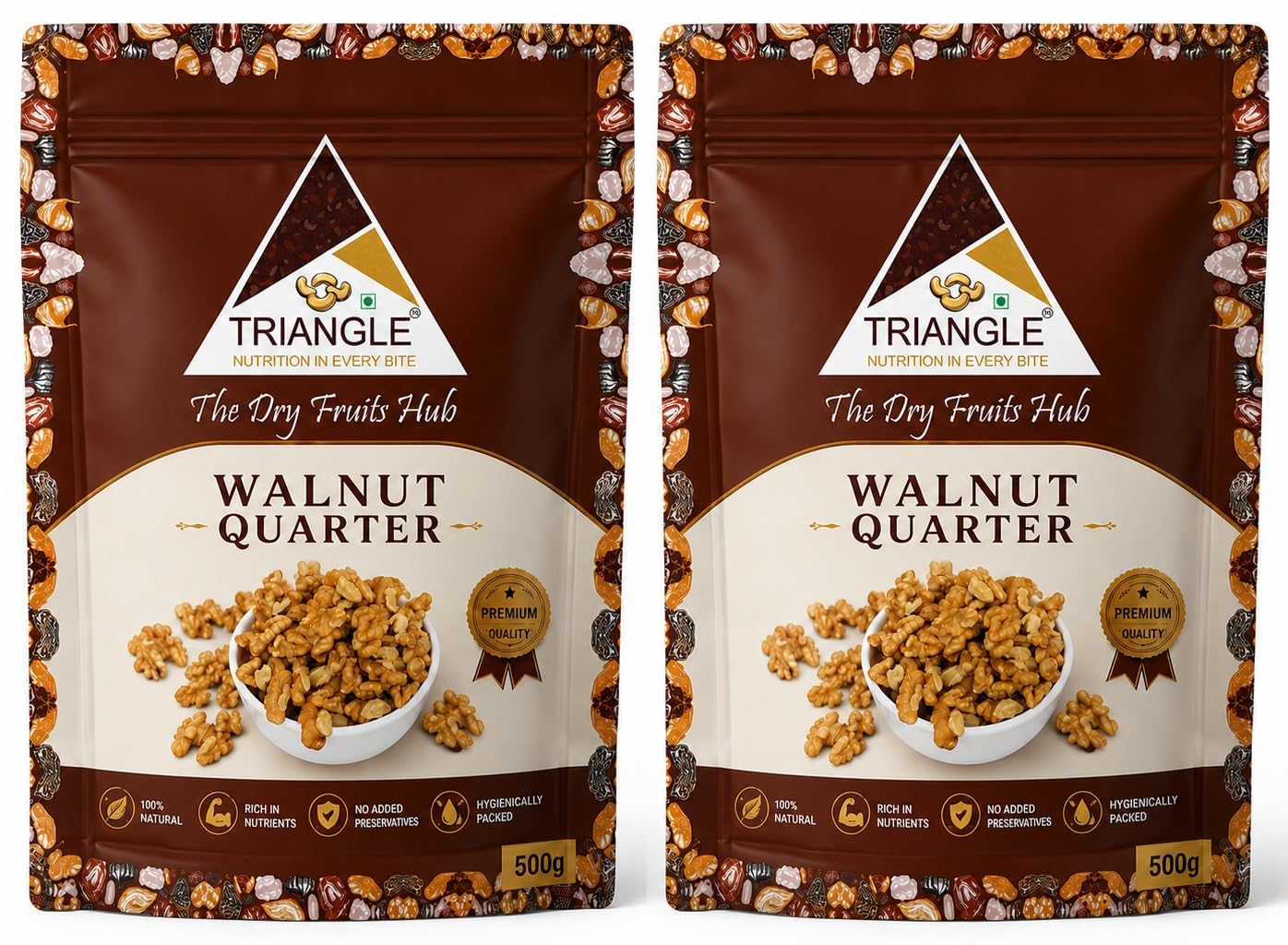 Walnut Kernels 1Kg | Akhrot Giri | Quarter Kernel | Wallnut Without Shell |Dried Dryfruit Walnuts |-picture-12