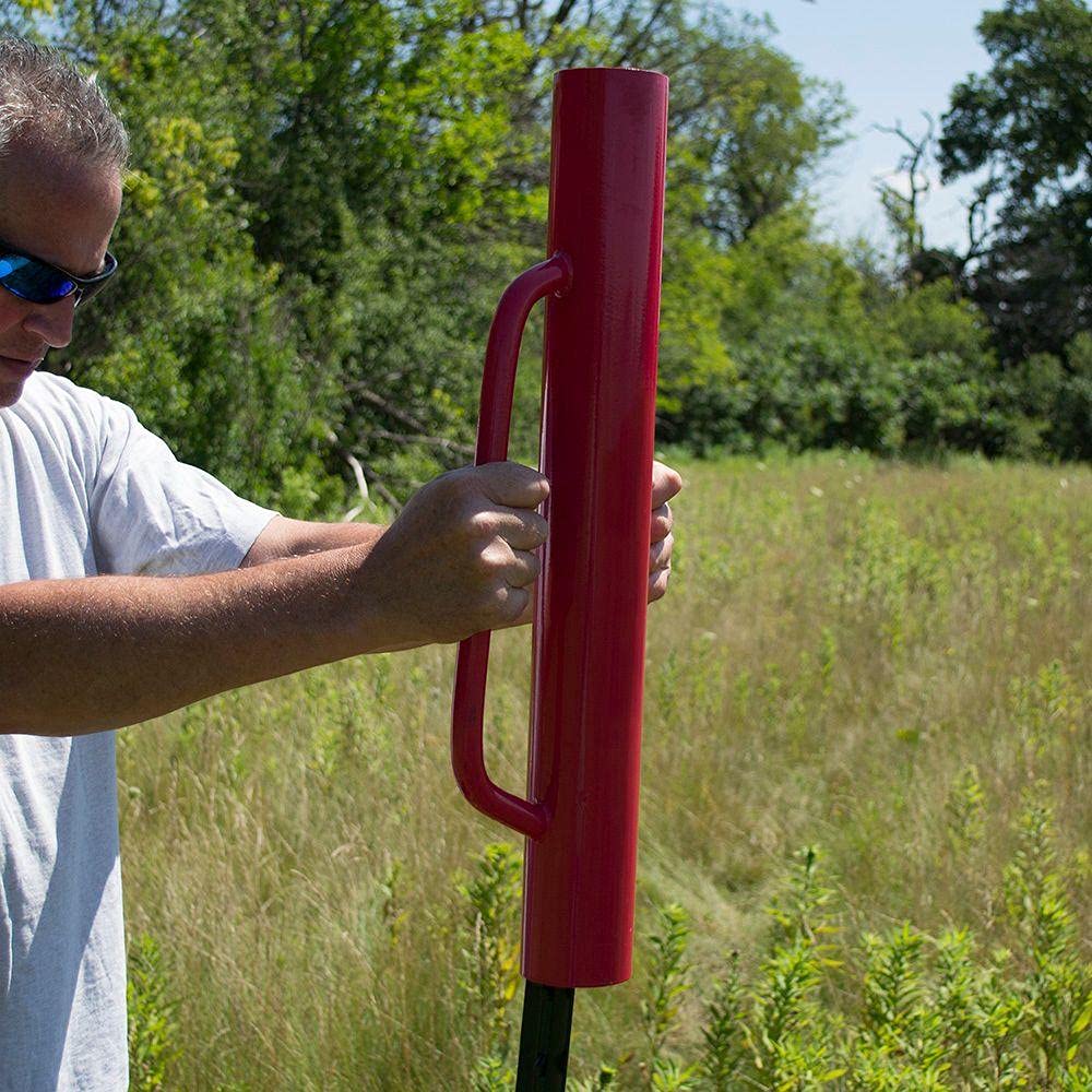 Amazon.com : MAT 901147A Steel Head Fence Post Driver with Handles :  Outdoor Decorative Fences : Patio, Lawn & Garden