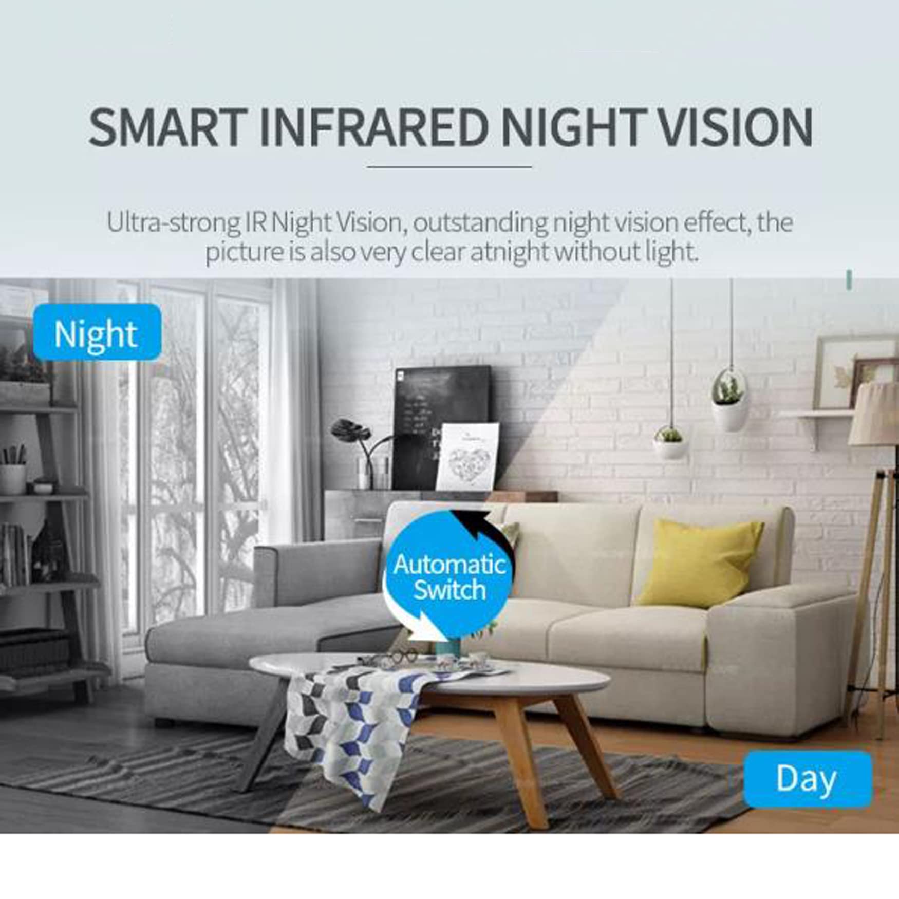 Sistema di telecamere di sicurezza domestica wireless WiFi da 5 MP con 4 telecamere, kit di videosorveglianza 2K HD per esterni con audio, rilevamento del movimento, visualizzazione remota