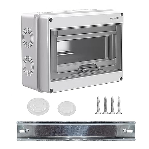 Kokoie Surface-Mounted Fuse Box: Durable Outdoor Electrical Solution