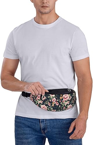 Miniatura 187 de Graffiti Instrument Music 80s 90s Microphone Fashion Casual Fanny Pack Waist Bag Men Women Adjustable Belt Waist Bag For Travel Hiking Cycling