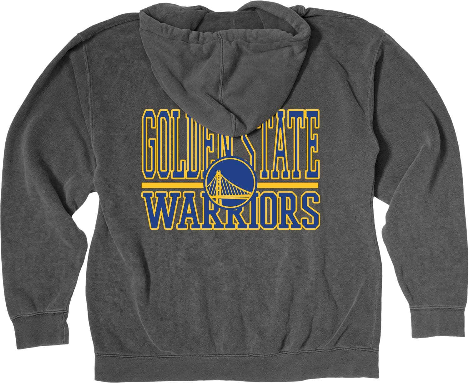 Blue 84 NBA 公式ライセンスフード付きスウェットシャツ リングスパンフロント/バックブラック