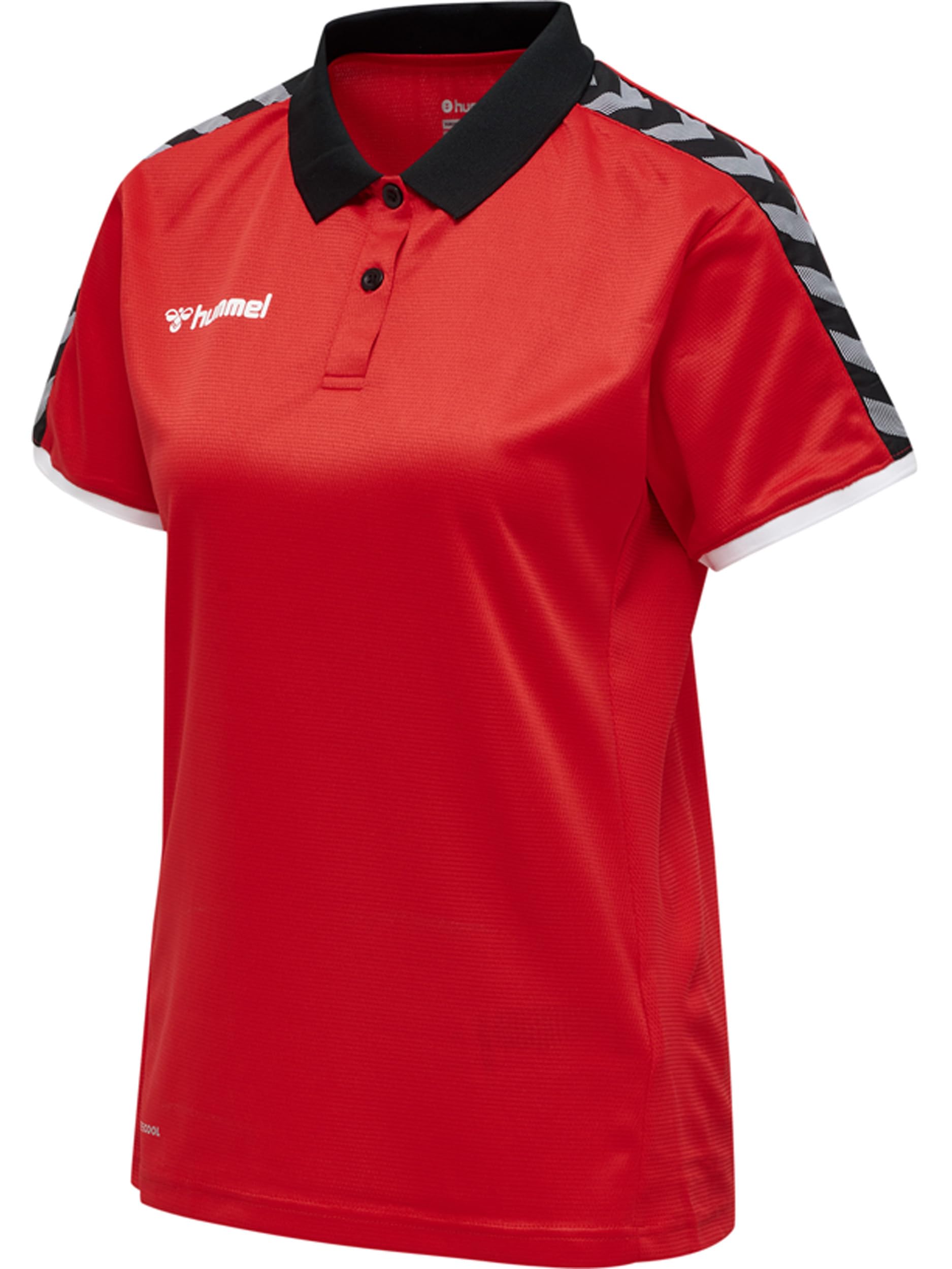 hummel Hmlauthentic Women's Functional Polo Shirt, womens, Polo, 205384-3062-XL, true red, XL