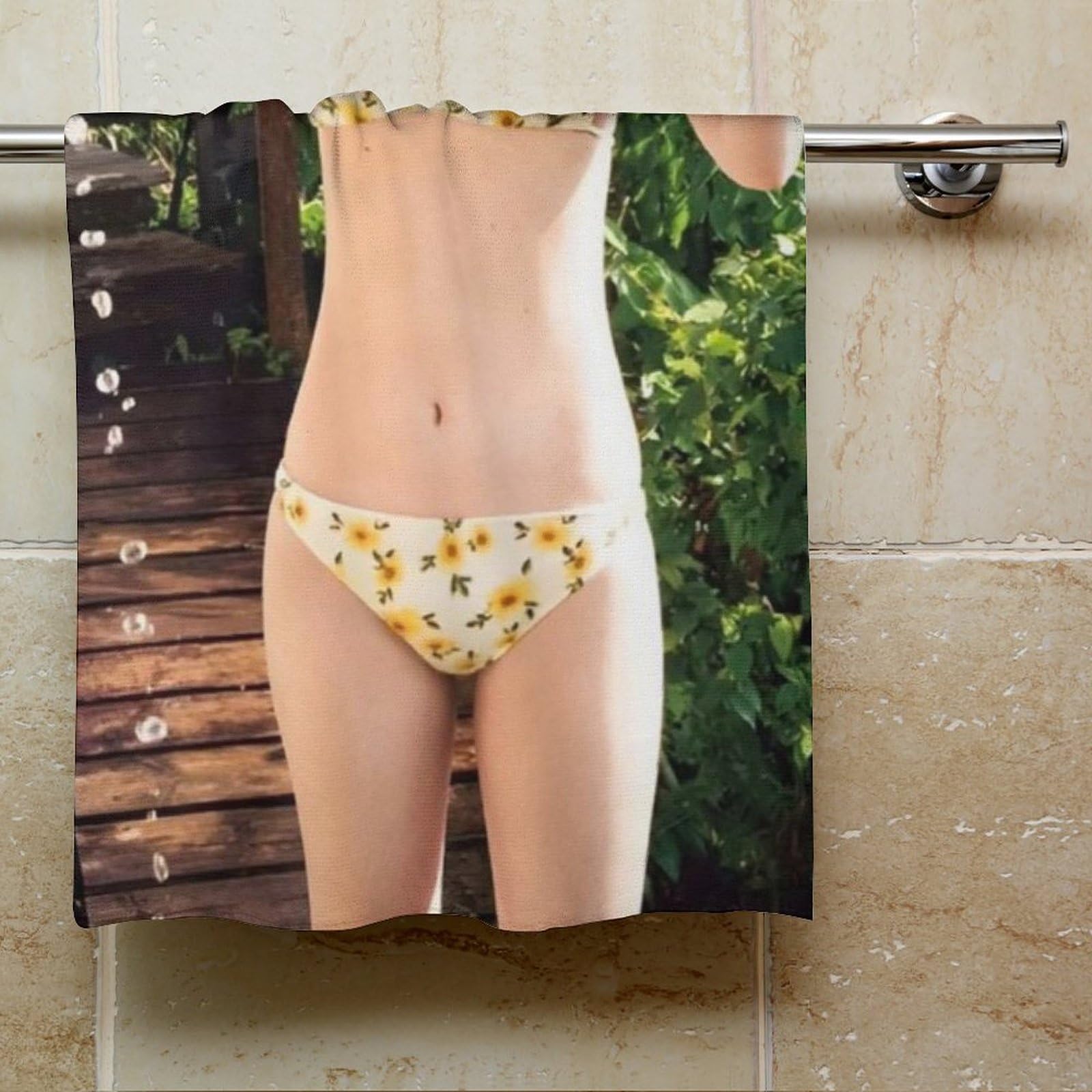 Amazon｜タオル for 久保史緒里 バスタオル 35x73cm 洗える 通気性