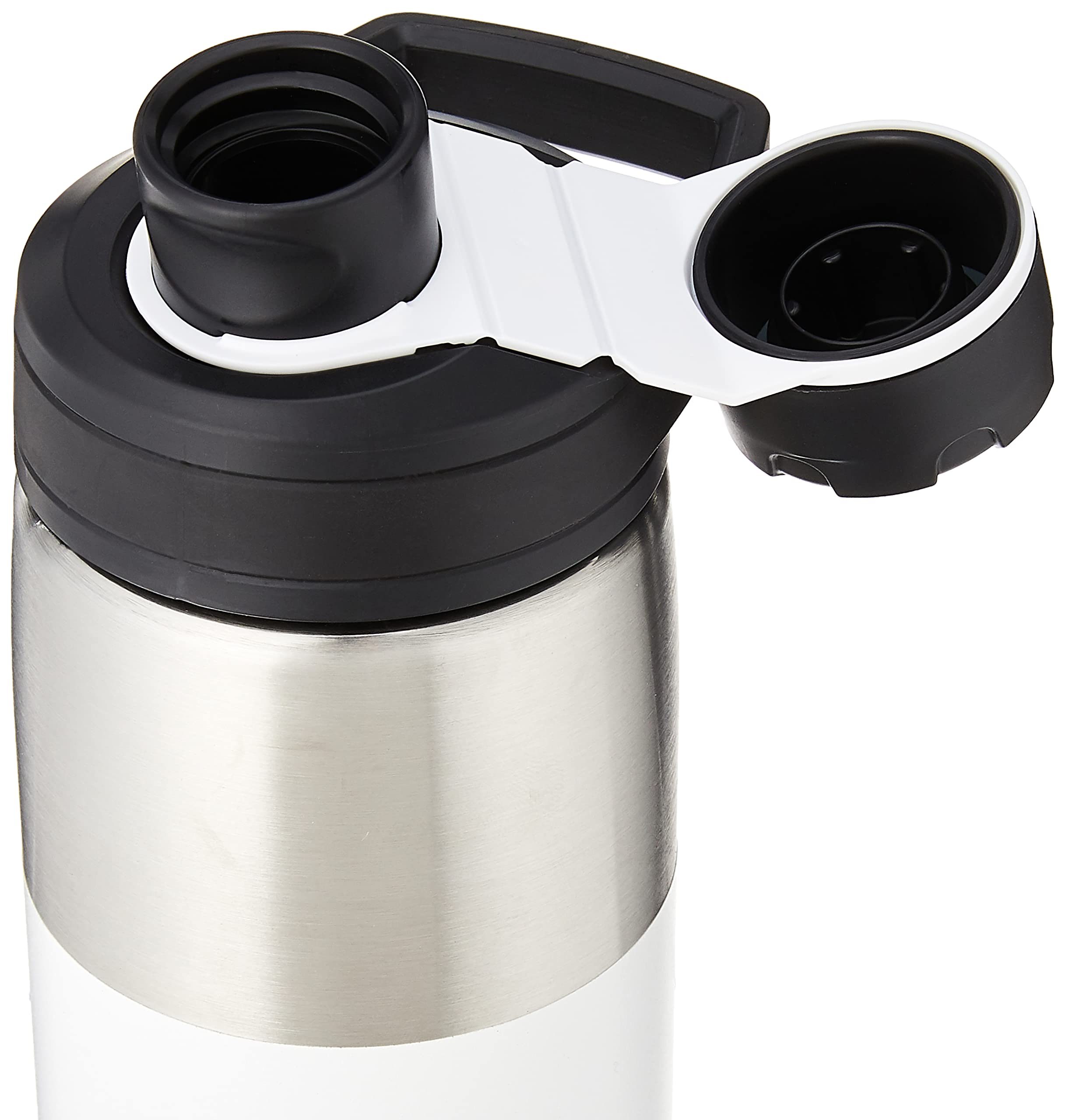 B2DO Drinkfles, roestvrij staal, 750 ml, Witte kers, herbruikbare vacuüm-metalen