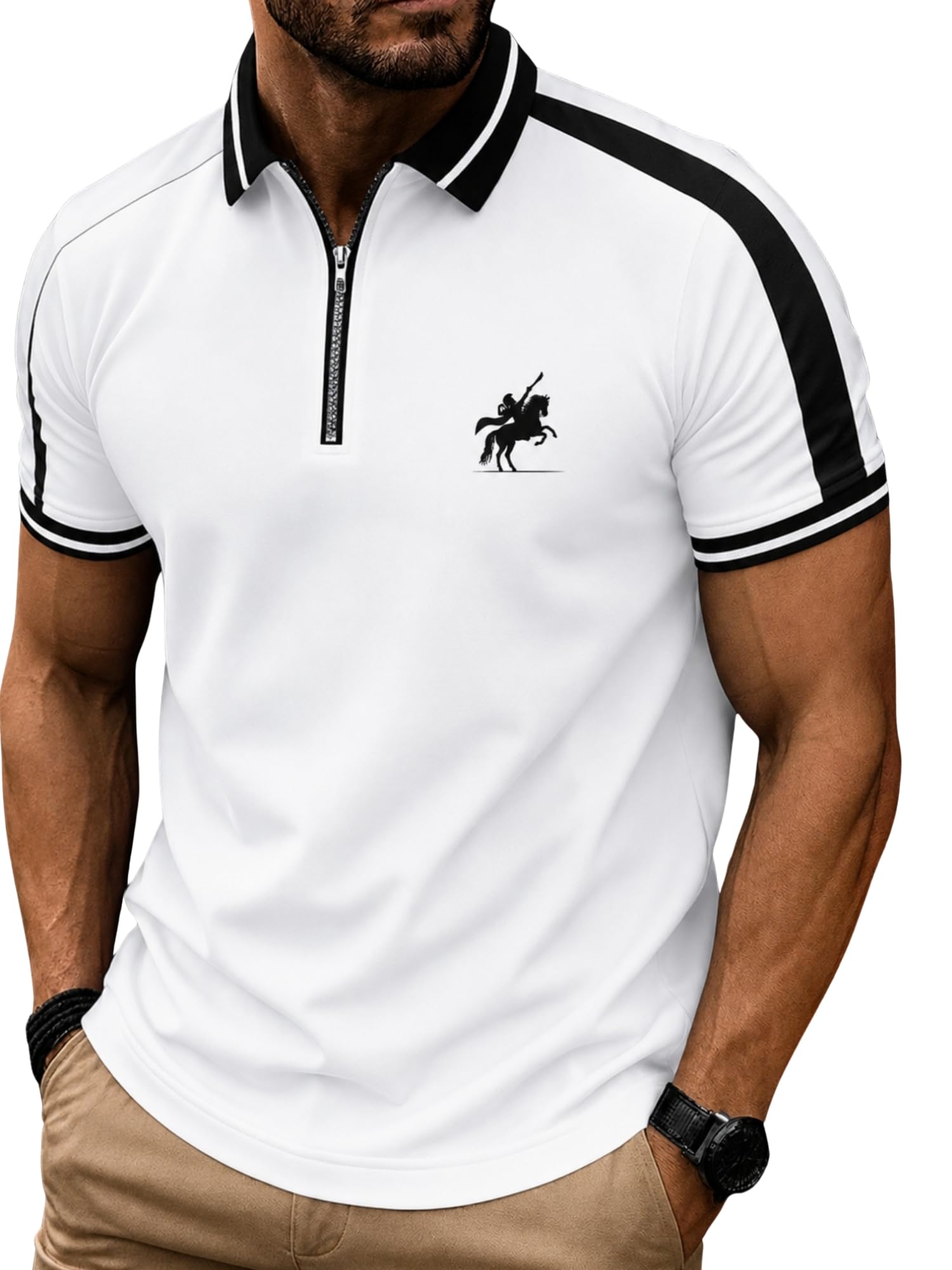 Jump cuts|| Polo Tshirts for Men||Polo Neck|| Halfsleeve Tshirt for Men||Regular fit Tshirts for Men-image-43