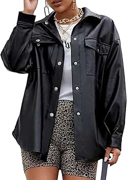 FAUX LEATHER TUCK ジャケット 81+8+b8OmOL._AC_AC_SY350_QL65_.jpg